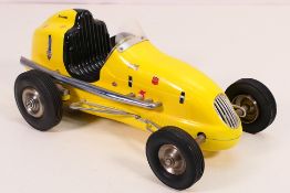 Ohlsson & Rice - A 1950s American Ohlsson & Rice Midget tether car in yellow.