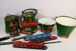 A collection of Buckby style canal or ba