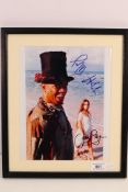 James Bond 007 - A signed photographic image depicting Jane Seymour (Solitaire) and Geoffrey Holder