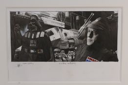 Star Wars - An original pencil drawing by Lucasfilm endorsed artist Robert Bailey,