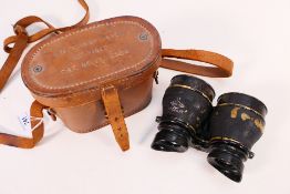 A pair of military binoculars, 2½ x 50,