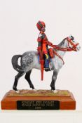 A high quality one-of-a-kind hand painted military model created by a skilled semi-professional