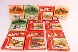 Mammoth Jig-saw puzzles - A collection of 10 x vintage boxed jig-saw puzzles.
