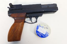 A BSA magnum air pistol in 0.177.