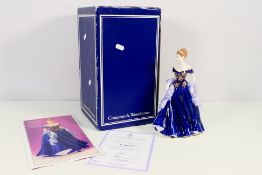 A boxed Royal Worcester Figure Of The Year 2001, Lauren, for Compton & Woodhouse,