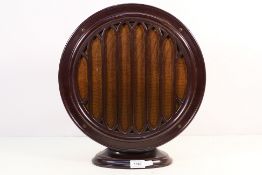 A vintage Bakelite cased British Thomson-Houston Co Ltd Cone Loud-Speaker, 38 cm (h) x 34 cm (d).