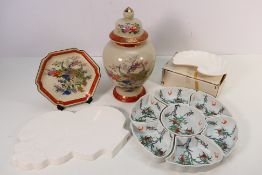 A collection of Oriental ceramics to inc