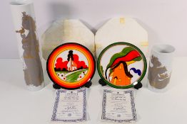 Two limited edition Wedgwood for Bradford Exchange,