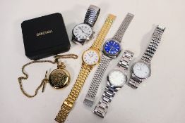 A collection of watches to include Sekonda, Lorus, Accurist and similar.