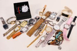 A collection of wristwatches to include Sekonda, FCUK, Limit, Constant and other.