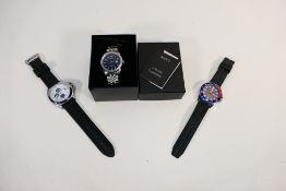 Three wristwatches to include a boxed Ne