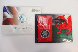 Two factory sealed Royal Mint fine silve