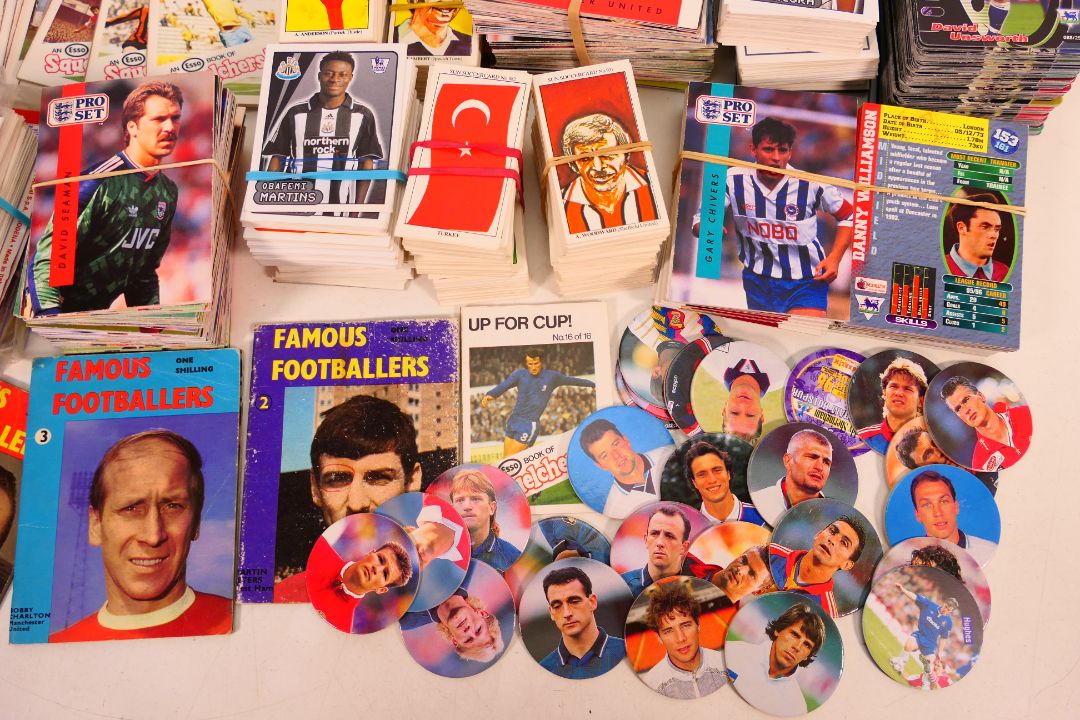 A collection of 1970's and later football related trade cards, - Image 2 of 6