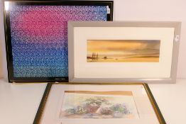 Two pencil signed prints including Ian Scott Massie, Rhapsody,