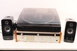 Lot to include a vintage Eagle A2006 Integrated Amplifier,