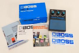 A vintage Boss HC-2 Hand Clapper, hand clap synthesizer, Made In Japan,