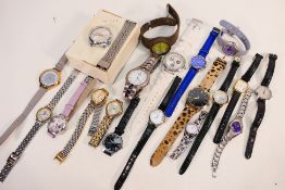 A collection of wristwatches to include Timex, Sekonda, Rotary, Constant and other.