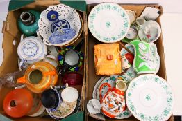Mixed ceramics to include Limoges, Cotta