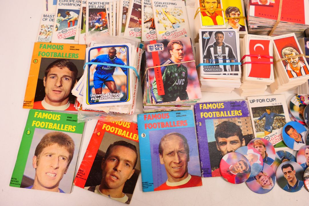 A collection of 1970's and later football related trade cards, - Image 5 of 6