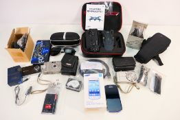 A mixed lot to include an Emotion drone,