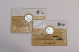 Two factory sealed Royal Mint, 2014, Out