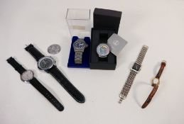 A collection of wristwatches to include