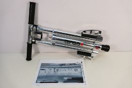 A Razor Airgo Air Powered, folding pogo stick.