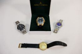 A collection of wristwatches to include