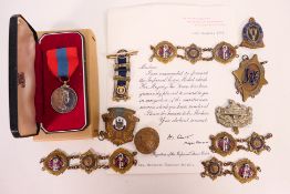 A Queen Elizabeth II Imperial Service Medal named to Mrs Marjorie Florence Wright,