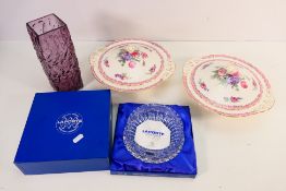 Ceramics and glassware to include two Royal Staffordshire Dinnerware by Clarice Cliff tureens