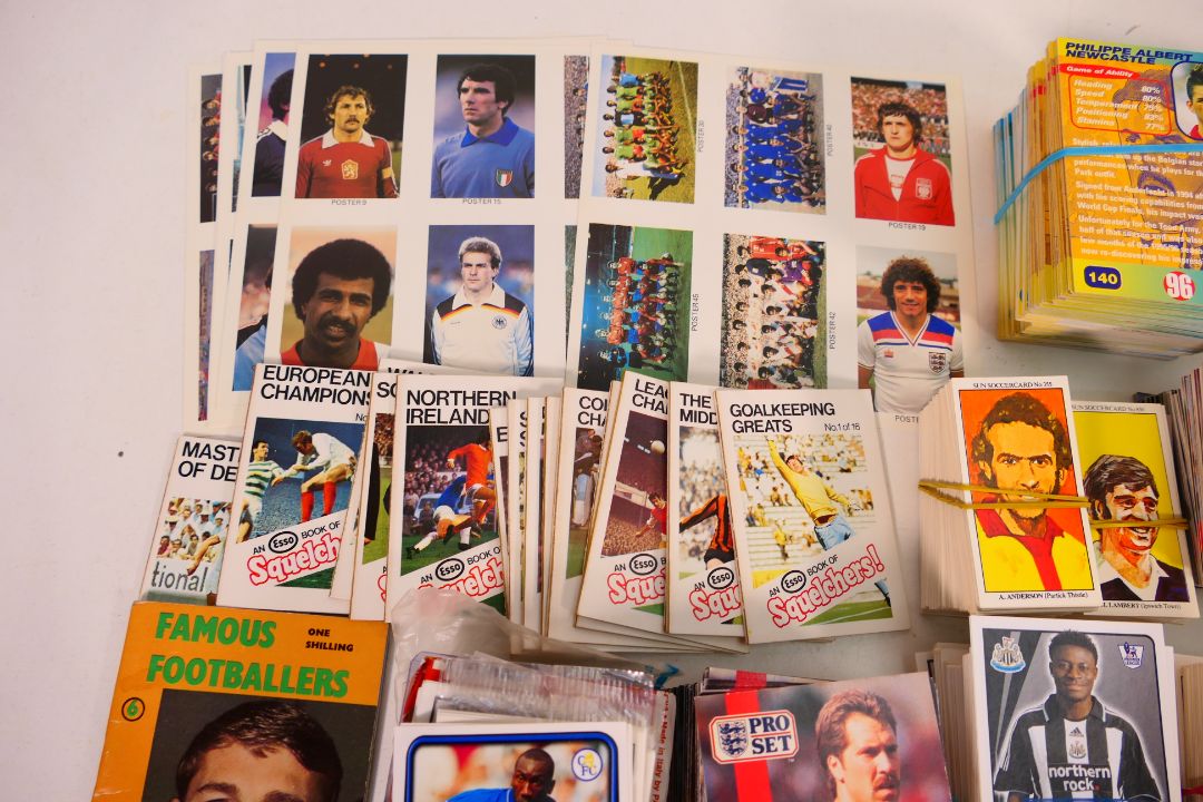 A collection of 1970's and later football related trade cards, - Image 4 of 6
