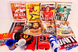 Football memorabilia, Mostly Manchester United,