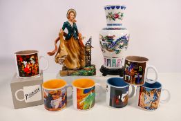 A limited edition Franklin Mint figure of Jane Eyre, numbered 2304 of 9500, approximately 28 cm (h),