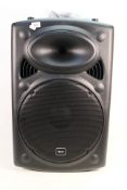 Portable PA System - A QTX Portable Speaker System, model QR15PA with cables,