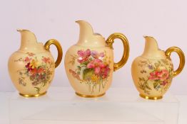 Royal Worcester - Three early 20th centu