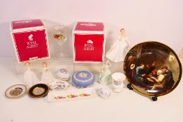 Mixed ceramics and glassware to include