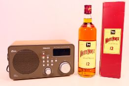 A 700ml bottle of White Horse 12 Year Old Scotch whisky,