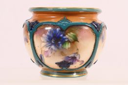 A Hadleys, Worcester cache pot,