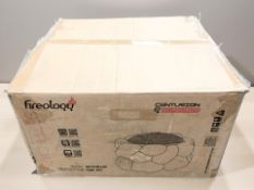 A Fireology Seychelles firepit, in original box.