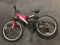 A Silverfox Demon 26FS bike, frame 18