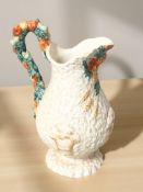 A Clarice Cliff for Newport Pottery wheatsheaf jug, numbered 57A/S., height 22 cm.