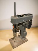 A vintage Corona electric pillar drill.