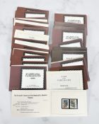 Fifty Stamps of The Vatican City commemorative issue stamp booklets, circa 1970.