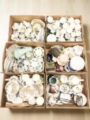 A large quantity of tea china, dinner wares, ornaments, etc.