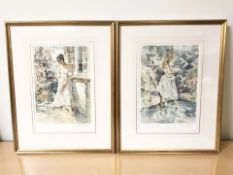 After Gordon King : Peace, limited edition print, signed in pencil and numbered 723 of 850,