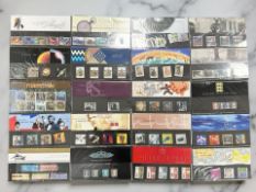 Twenty Royal Mail Mint Stamp Sheets to include The Friendly Games, Pillar to Post, Citizen's Tale,