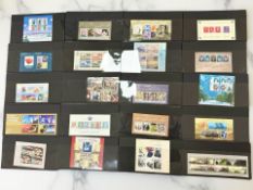 A Royal Mail Miniature Sheet of mint stamps entitled The Castles Definitive's,