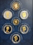 A 9ct gold coin 'The Queens 90th Birthday',