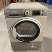 A Hotpoint 8kg condenser dryer.