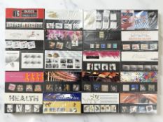 Twenty Royal Mail Mint Stamp Sheets to include Entertainers' Tale, Flags & Ensigns, Pond Life,